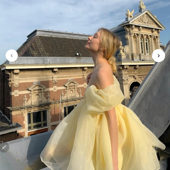 Selkie The Baby Banana Puff Dress - Picture 12 of 16